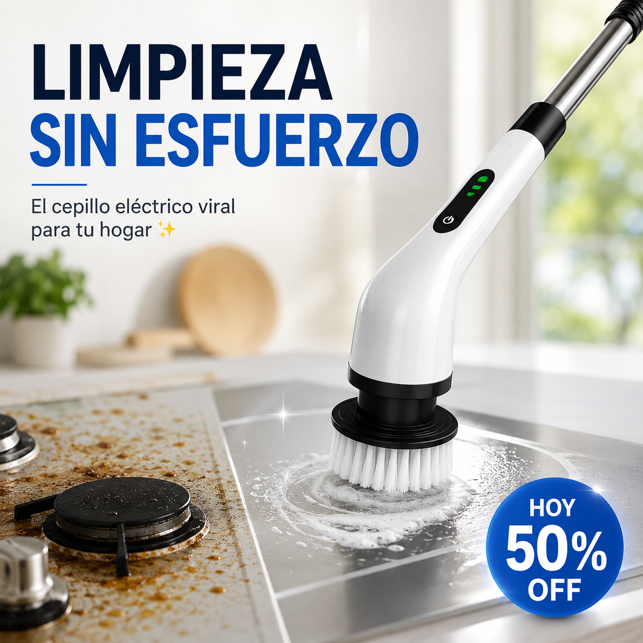 ✨ Limpieza profunda sin esfuerzo