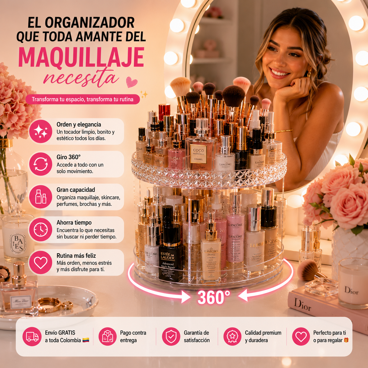 ¿TU MAQUILLAJE SIEMPRE TERMINA HECHO UN CAOS?