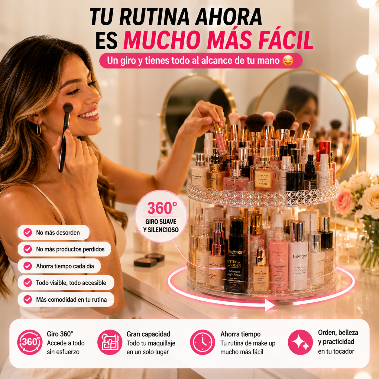¿TU MAQUILLAJE SIEMPRE TERMINA HECHO UN CAOS?