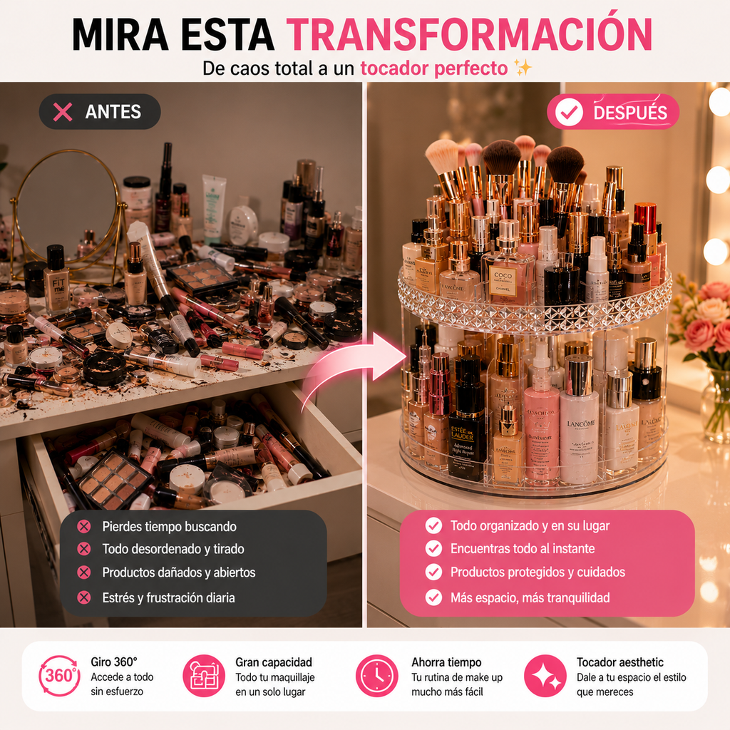 ¿TU MAQUILLAJE SIEMPRE TERMINA HECHO UN CAOS?
