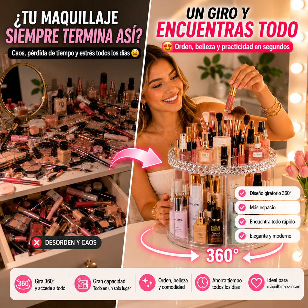 ¿TU MAQUILLAJE SIEMPRE TERMINA HECHO UN CAOS?