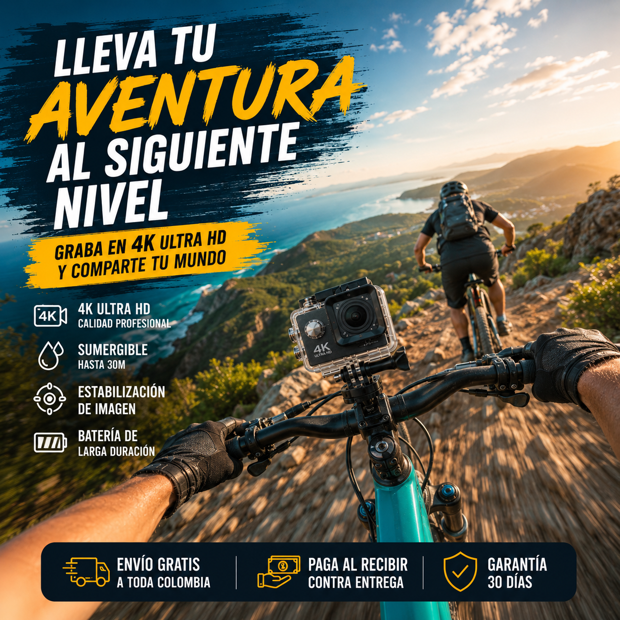 🔥 Cámara 4K Viral + Funda Gratis