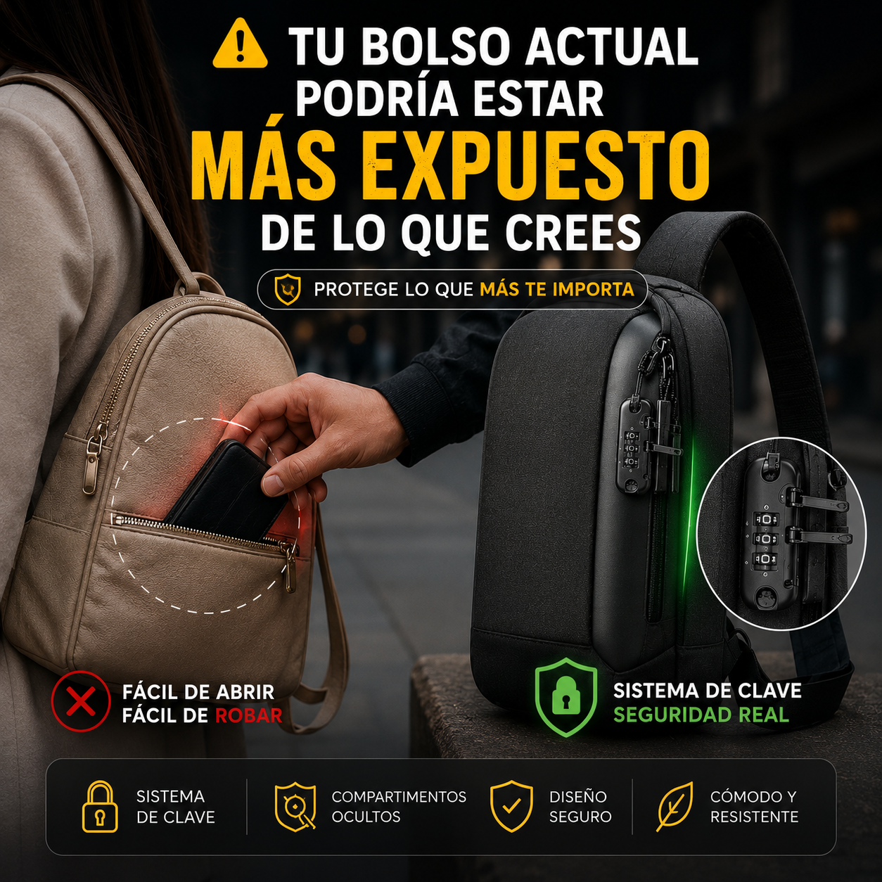 BOLSO ANTIRROBO™