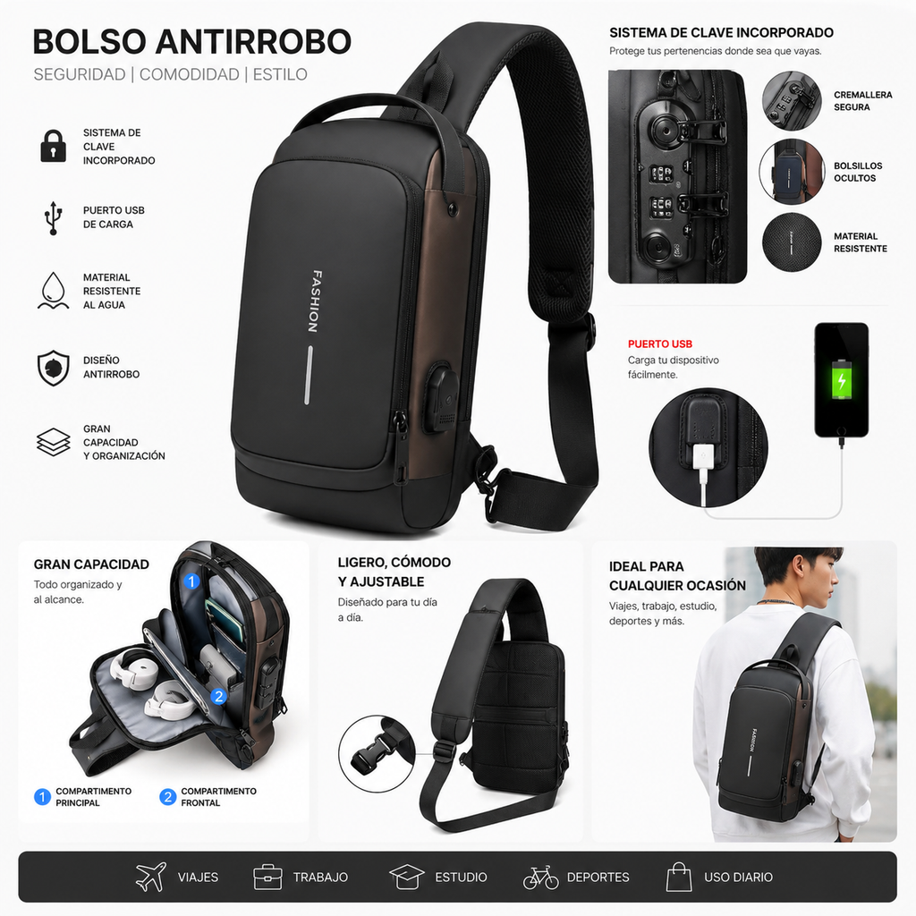 BOLSO ANTIRROBO™