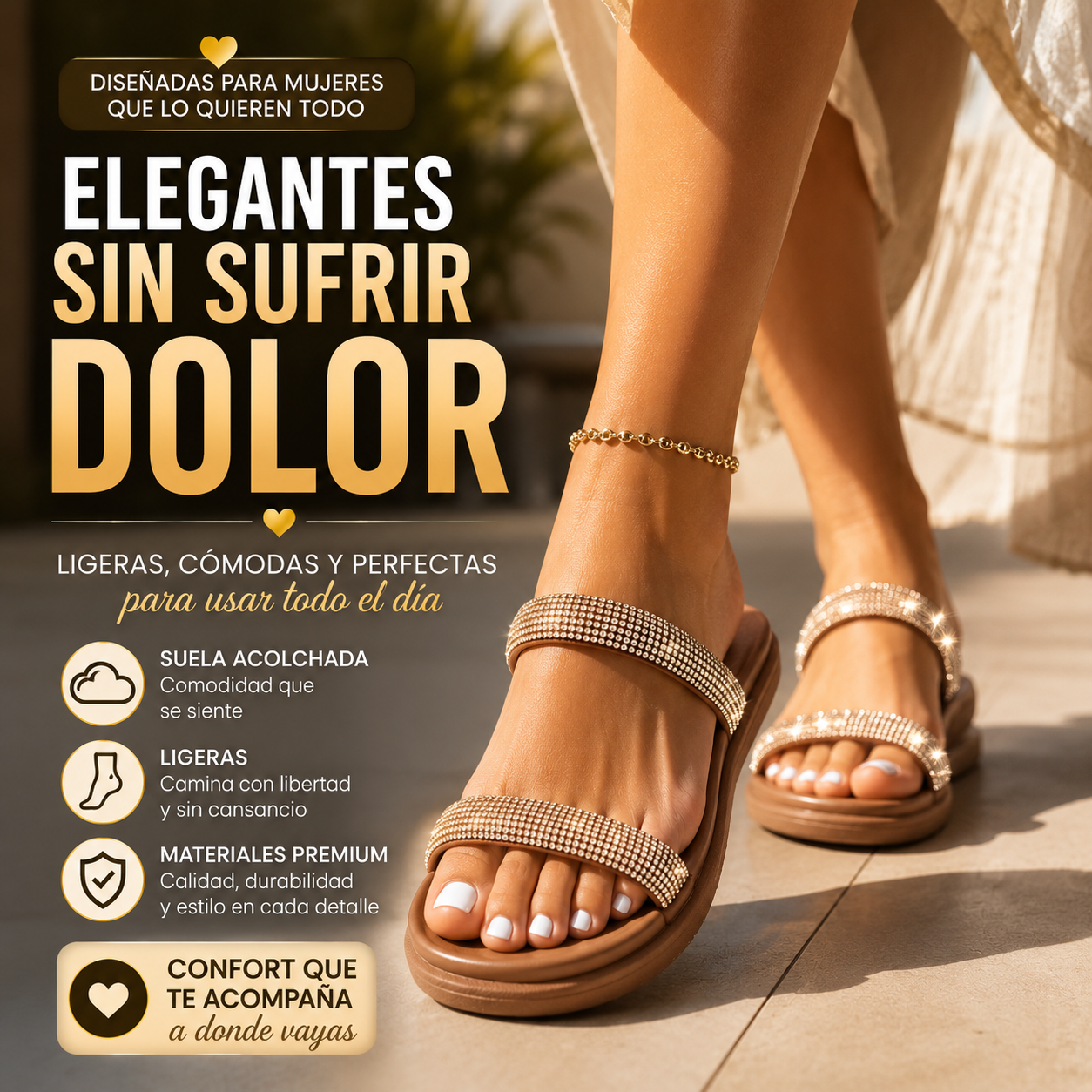Sandalias Leila — Elegancia y Comodidad que Enamora